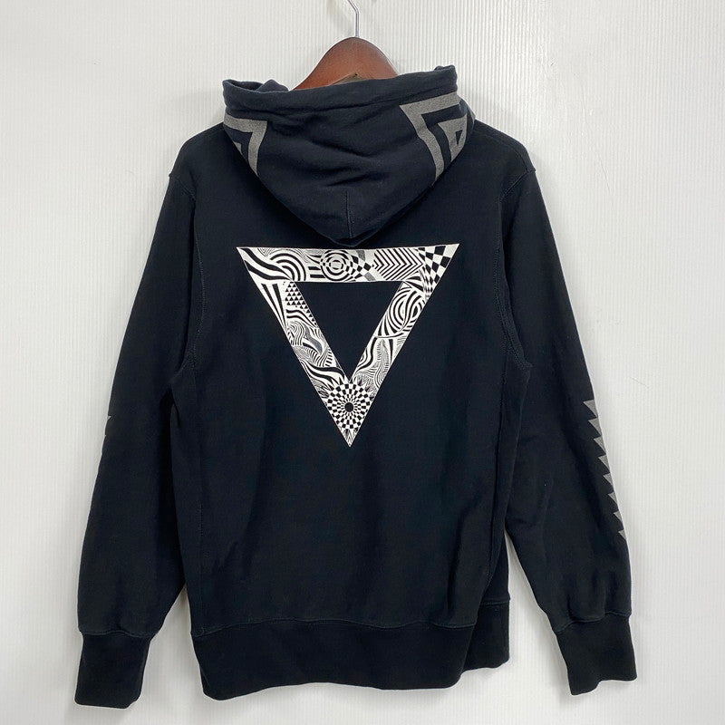【中古品】【メンズ】 ANARC アナーク LOGO HOODIE ロゴ フーディ トップス 142-261025-yn-04-izu サイズ：M カラー：ブラック 万代Net店