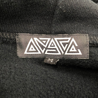 【中古品】【メンズ】 ANARC アナーク LOGO HOODIE ロゴ フーディ トップス 142-261025-yn-04-izu サイズ：M カラー：ブラック 万代Net店