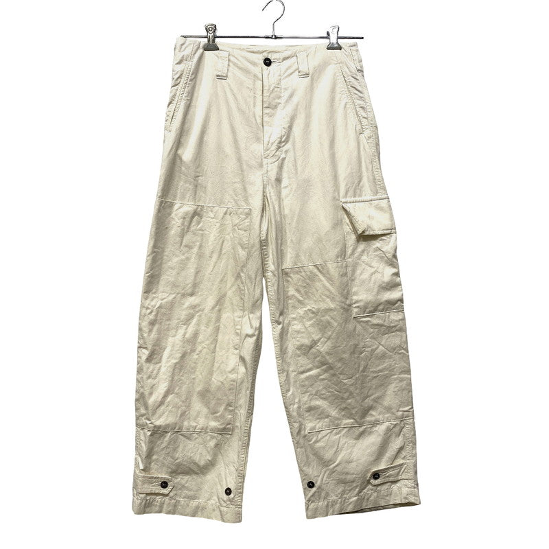 【中古品】【メンズ】 AMACHI アマチ 000-3A DOUBLE KNEE CARGO PANT ダブルニー カーゴパンツ ボトムス 151-261021-ms-06-izu サイズ：5 カラー：アイボリー 万代Net店