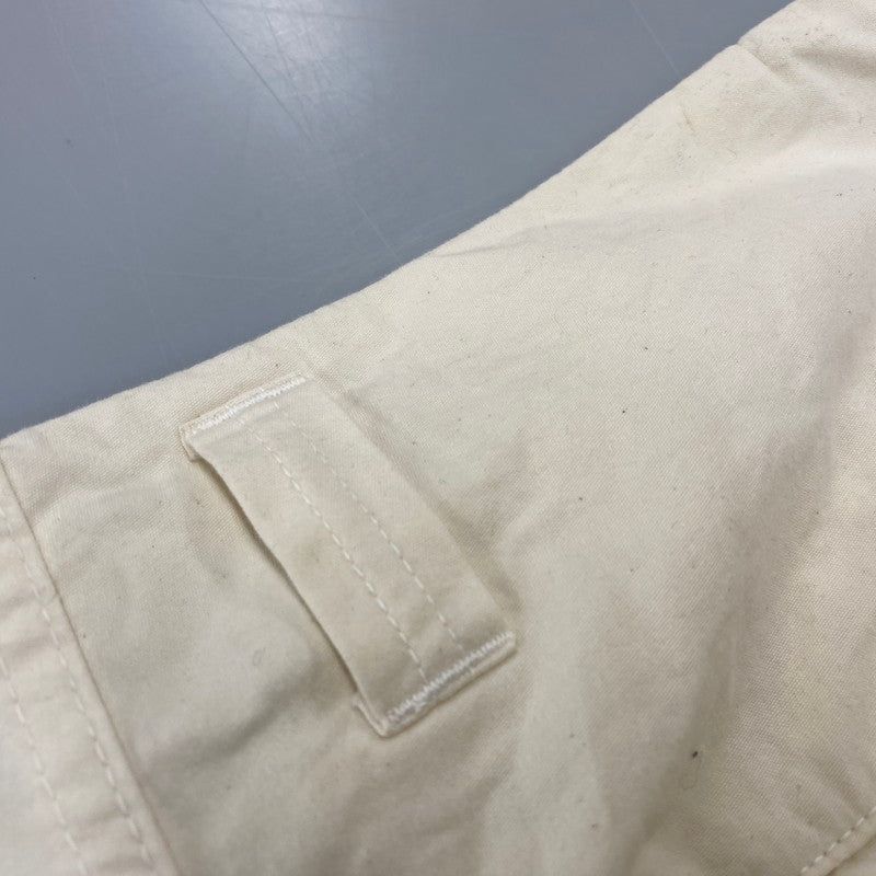 【中古品】【メンズ】 AMACHI アマチ 000-3A DOUBLE KNEE CARGO PANT ダブルニー カーゴパンツ ボトムス 151-261021-ms-06-izu サイズ：5 カラー：アイボリー 万代Net店