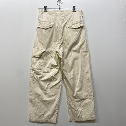 【中古品】【メンズ】 AMACHI アマチ 000-3A DOUBLE KNEE CARGO PANT ダブルニー カーゴパンツ ボトムス 151-261021-ms-06-izu サイズ：5 カラー：アイボリー 万代Net店