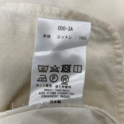 【中古品】【メンズ】 AMACHI アマチ 000-3A DOUBLE KNEE CARGO PANT ダブルニー カーゴパンツ ボトムス 151-261021-ms-06-izu サイズ：5 カラー：アイボリー 万代Net店