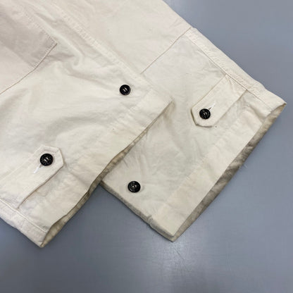 【中古品】【メンズ】 AMACHI アマチ 000-3A DOUBLE KNEE CARGO PANT ダブルニー カーゴパンツ ボトムス 151-261021-ms-06-izu サイズ：5 カラー：アイボリー 万代Net店