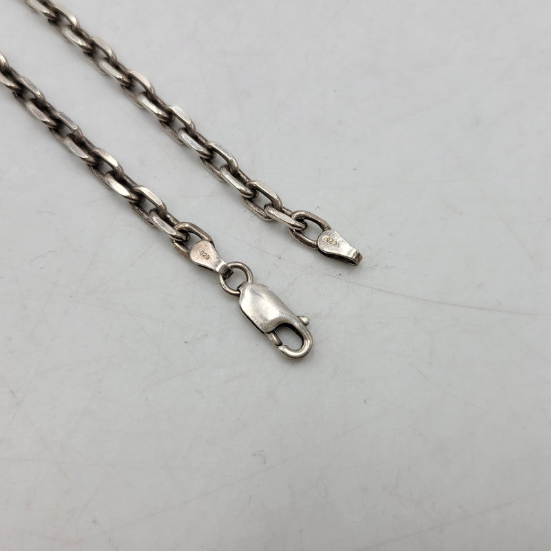 【中古品】【メンズ/レディース】 USED ユーズド SV925 CHAIN NECKLACE チェーン ネックレス アクセサリー 192-261019-yn-04-izu カラー：シルバー系 万代Net店