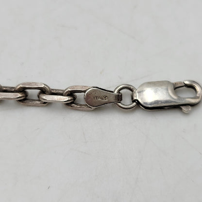 【中古品】【メンズ/レディース】 USED ユーズド SV925 CHAIN NECKLACE チェーン ネックレス アクセサリー 192-261019-yn-04-izu カラー：シルバー系 万代Net店