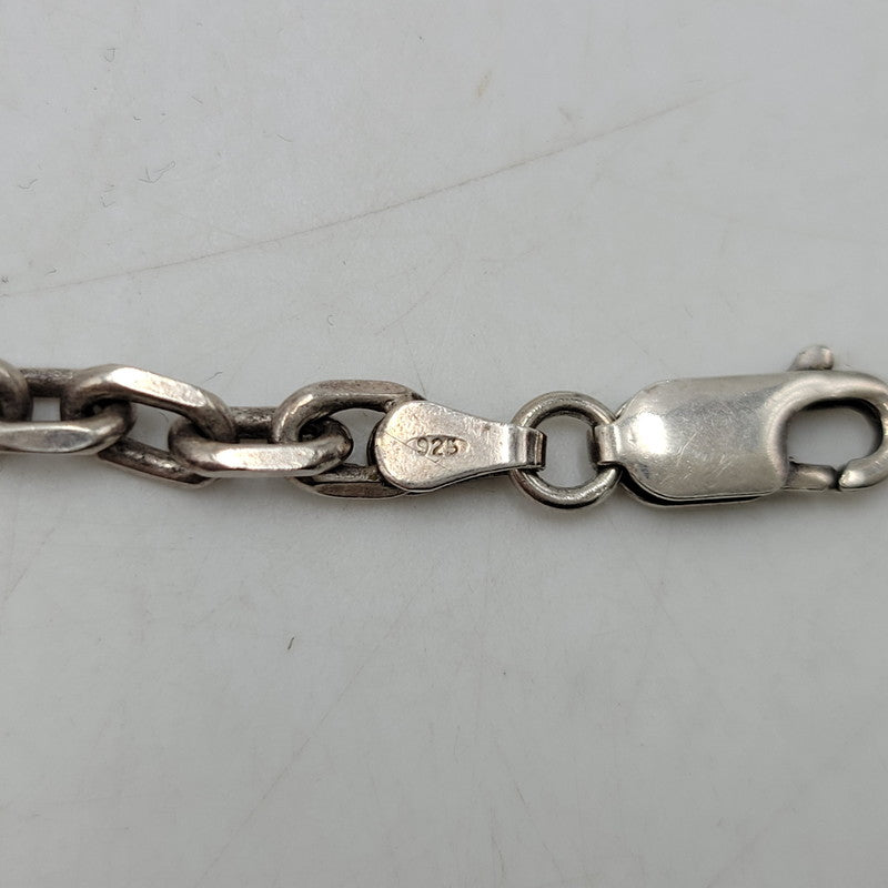 【中古品】【メンズ/レディース】 USED ユーズド SV925 CHAIN NECKLACE チェーン ネックレス アクセサリー 192-261019-yn-04-izu カラー：シルバー系 万代Net店