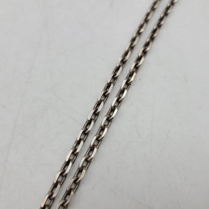 【中古品】【メンズ/レディース】 USED ユーズド SV925 CHAIN NECKLACE チェーン ネックレス アクセサリー 192-261019-yn-04-izu カラー：シルバー系 万代Net店
