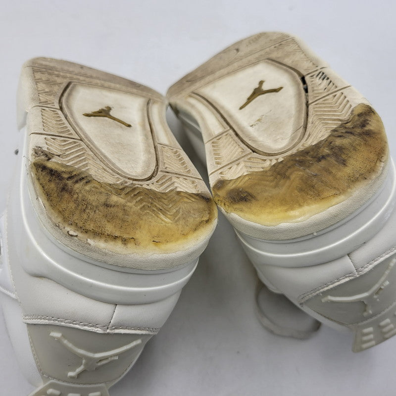 【中古品】【メンズ】 NIKE ナイキ AQ9129-170 WOMEN'S AIR JORDAN 4 RETRO ウィメンズ エア ジョーダン レトロ スニーカー シューズ 靴 160-261019-cs-13-izu サイズ：28.5cm カラー：SAIL/METALLIC GOLD/BLACK 万代Net店