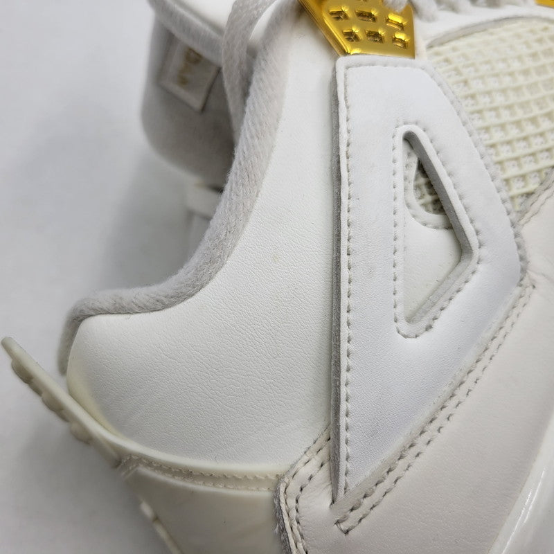 【中古品】【メンズ】 NIKE ナイキ AQ9129-170 WOMEN'S AIR JORDAN 4 RETRO ウィメンズ エア ジョーダン レトロ スニーカー シューズ 靴 160-261019-cs-13-izu サイズ：28.5cm カラー：SAIL/METALLIC GOLD/BLACK 万代Net店