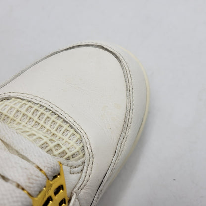 【中古品】【メンズ】 NIKE ナイキ AQ9129-170 WOMEN'S AIR JORDAN 4 RETRO ウィメンズ エア ジョーダン レトロ スニーカー シューズ 靴 160-261019-cs-13-izu サイズ：28.5cm カラー：SAIL/METALLIC GOLD/BLACK 万代Net店