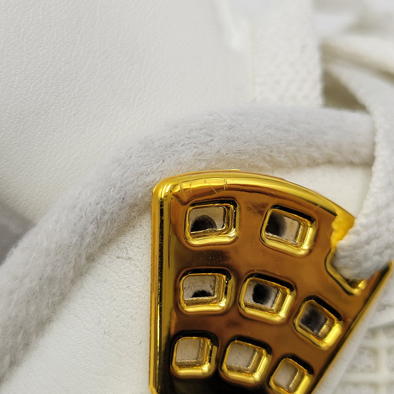 【中古品】【メンズ】 NIKE ナイキ AQ9129-170 WOMEN'S AIR JORDAN 4 RETRO ウィメンズ エア ジョーダン レトロ スニーカー シューズ 靴 160-261019-cs-13-izu サイズ：28.5cm カラー：SAIL/METALLIC GOLD/BLACK 万代Net店