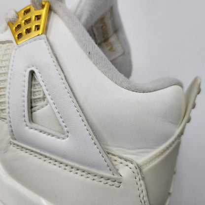 【中古品】【メンズ】 NIKE ナイキ AQ9129-170 WOMEN'S AIR JORDAN 4 RETRO ウィメンズ エア ジョーダン レトロ スニーカー シューズ 靴 160-261019-cs-13-izu サイズ：28.5cm カラー：SAIL/METALLIC GOLD/BLACK 万代Net店