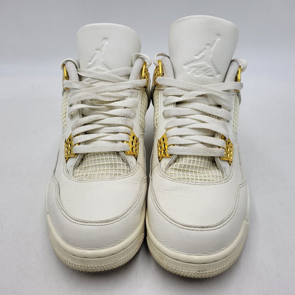 【中古品】【メンズ】 NIKE ナイキ AQ9129-170 WOMEN'S AIR JORDAN 4 RETRO ウィメンズ エア ジョーダン レトロ スニーカー シューズ 靴 160-261019-cs-13-izu サイズ：28.5cm カラー：SAIL/METALLIC GOLD/BLACK 万代Net店