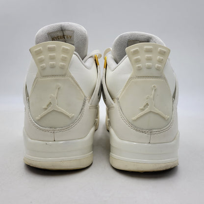 【中古品】【メンズ】 NIKE ナイキ AQ9129-170 WOMEN'S AIR JORDAN 4 RETRO ウィメンズ エア ジョーダン レトロ スニーカー シューズ 靴 160-261019-cs-13-izu サイズ：28.5cm カラー：SAIL/METALLIC GOLD/BLACK 万代Net店
