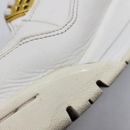 【中古品】【メンズ】 NIKE ナイキ AQ9129-170 WOMEN'S AIR JORDAN 4 RETRO ウィメンズ エア ジョーダン レトロ スニーカー シューズ 靴 160-261019-cs-13-izu サイズ：28.5cm カラー：SAIL/METALLIC GOLD/BLACK 万代Net店