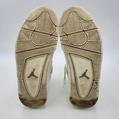 【中古品】【メンズ】 NIKE ナイキ AQ9129-170 WOMEN'S AIR JORDAN 4 RETRO ウィメンズ エア ジョーダン レトロ スニーカー シューズ 靴 160-261019-cs-13-izu サイズ：28.5cm カラー：SAIL/METALLIC GOLD/BLACK 万代Net店
