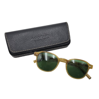 【中古品】【メンズ/レディース】 MOSCOT モスコット ARTHUR SUNGLASSES アーサー サングラス 203-261019-yn-03-izu サイズ：50□21-145 カラー：イエロー系×グリーン系 万代Net店