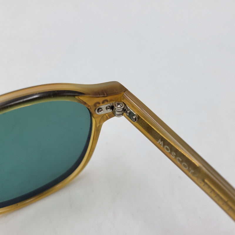 【中古品】【メンズ/レディース】 MOSCOT モスコット ARTHUR SUNGLASSES アーサー サングラス 203-261019-yn-03-izu サイズ：50□21-145 カラー：イエロー系×グリーン系 万代Net店