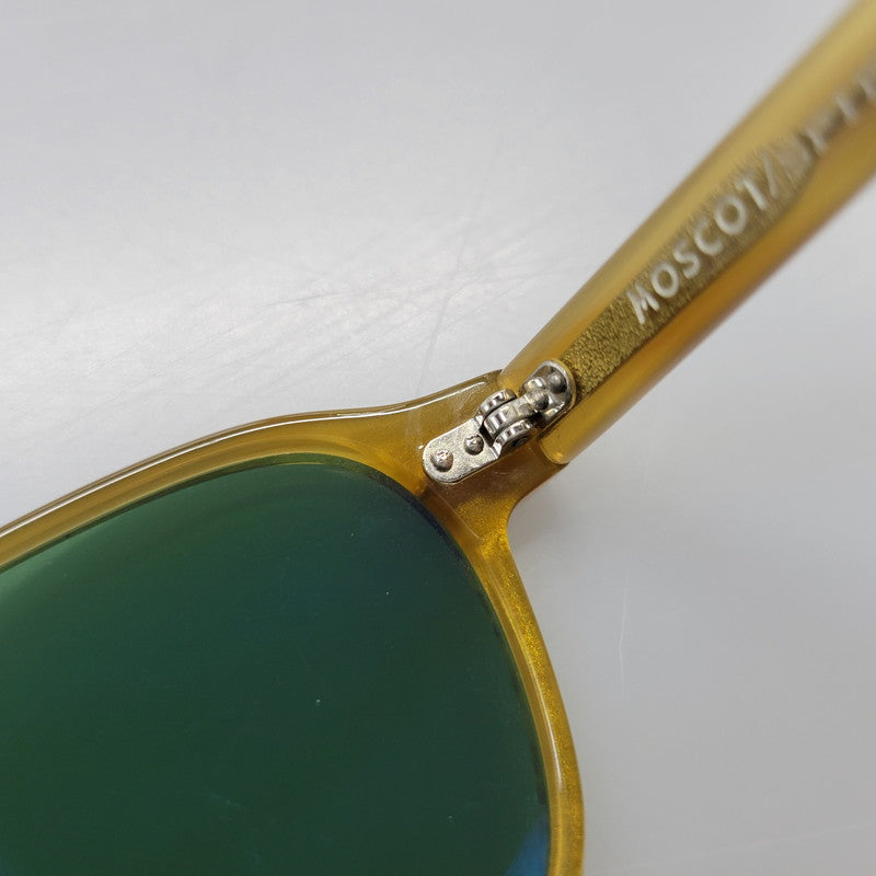 【中古品】【メンズ/レディース】 MOSCOT モスコット ARTHUR SUNGLASSES アーサー サングラス 203-261019-yn-03-izu サイズ：50□21-145 カラー：イエロー系×グリーン系 万代Net店