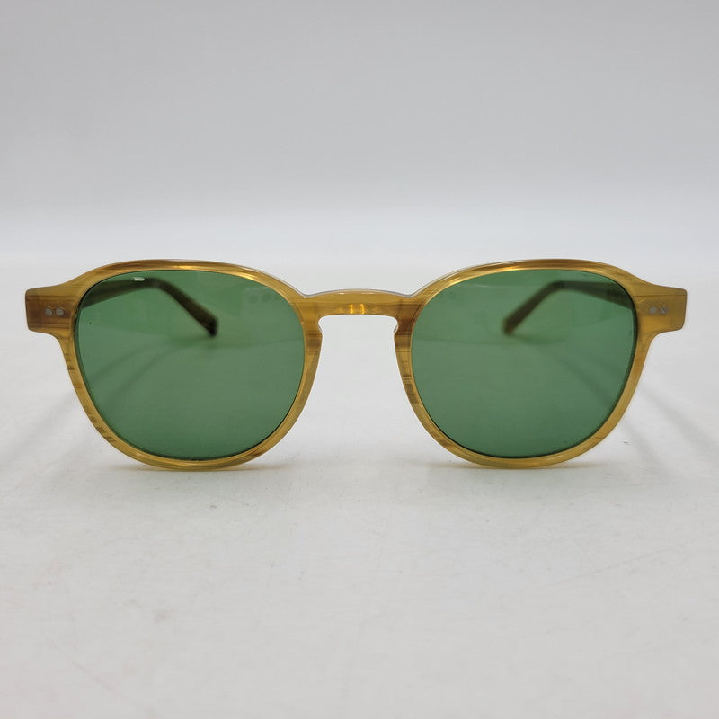 【中古品】【メンズ/レディース】 MOSCOT モスコット ARTHUR SUNGLASSES アーサー サングラス 203-261019-yn-03-izu サイズ：50□21-145 カラー：イエロー系×グリーン系 万代Net店