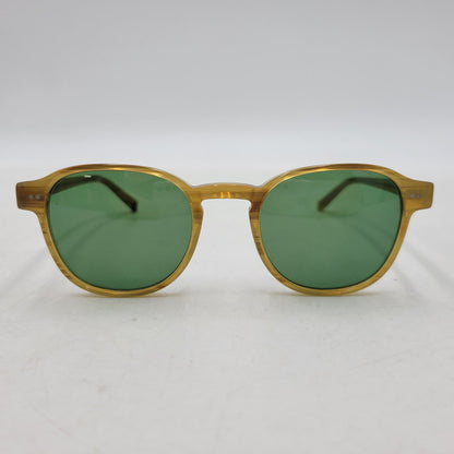 【中古品】【メンズ/レディース】 MOSCOT モスコット ARTHUR SUNGLASSES アーサー サングラス 203-261019-yn-03-izu サイズ：50□21-145 カラー：イエロー系×グリーン系 万代Net店