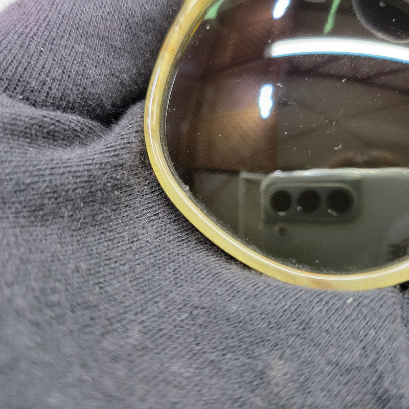 【中古品】【メンズ/レディース】 MOSCOT モスコット ARTHUR SUNGLASSES アーサー サングラス 203-261019-yn-03-izu サイズ：50□21-145 カラー：イエロー系×グリーン系 万代Net店