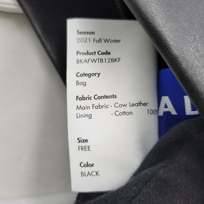 【中古品】【メンズ/レディース】 ADER ERROR アーダーエラー BKAFWTB12BK WIDE SHOPPER BAG ワイド ショッパー バッグ カバン 鞄 188-261019-cs-17-izu サイズ：F カラー：ブラック 万代Net店