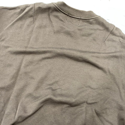 【中古品】【メンズ】 WEWILL ウィーウィル CREWNECK SWEATSHIRT クルーネック　スウェット トップス 140-261025-yn-05-izu サイズ：2 カラー：ブラウン 万代Net店