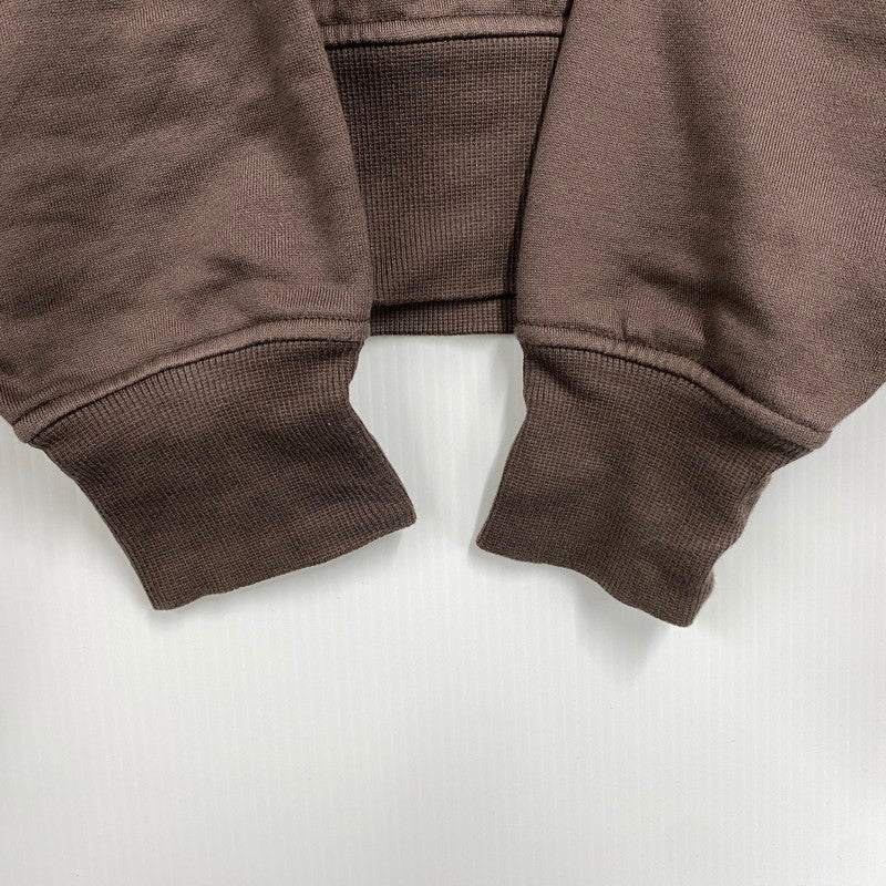 【中古品】【メンズ】 WEWILL ウィーウィル CREWNECK SWEATSHIRT クルーネック　スウェット トップス 140-261025-yn-05-izu サイズ：2 カラー：ブラウン 万代Net店