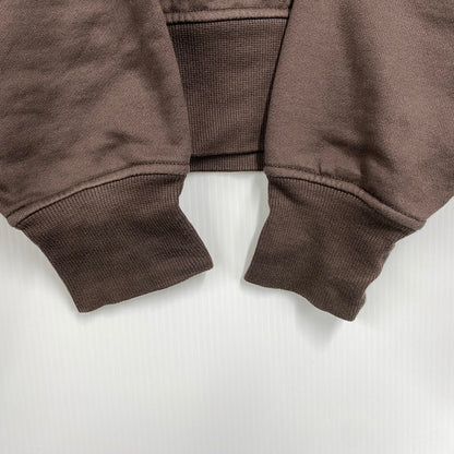 【中古品】【メンズ】 WEWILL ウィーウィル CREWNECK SWEATSHIRT クルーネック　スウェット トップス 140-261025-yn-05-izu サイズ：2 カラー：ブラウン 万代Net店