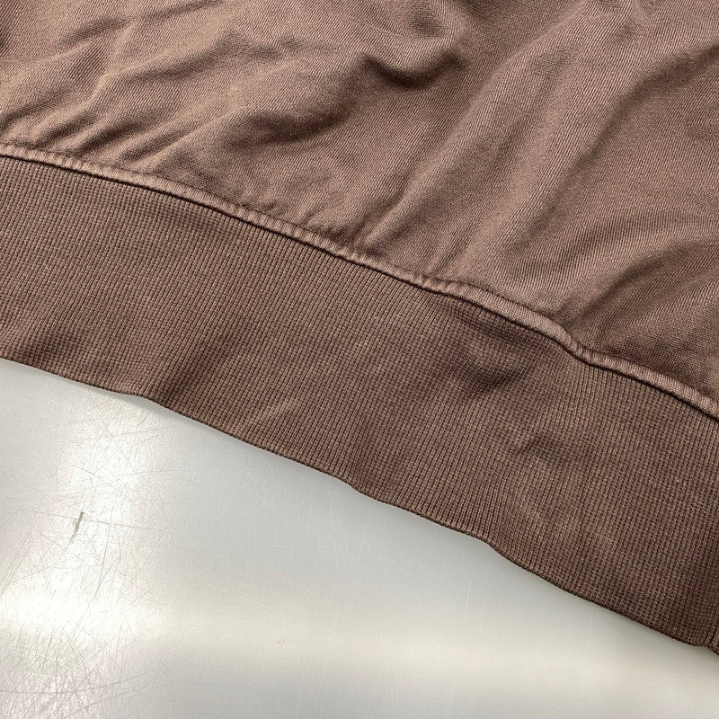 【中古品】【メンズ】 WEWILL ウィーウィル CREWNECK SWEATSHIRT クルーネック　スウェット トップス 140-261025-yn-05-izu サイズ：2 カラー：ブラウン 万代Net店