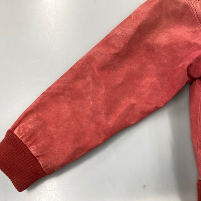 【中古品】【メンズ】 GLOBAL IDENTITY 80-90S LEATHER JACKET レザージャケット アウター 146-261025-yn-06-izu サイズ：M カラー：レッド 万代Net店