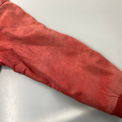 【中古品】【メンズ】 GLOBAL IDENTITY 80-90S LEATHER JACKET レザージャケット アウター 146-261025-yn-06-izu サイズ：M カラー：レッド 万代Net店
