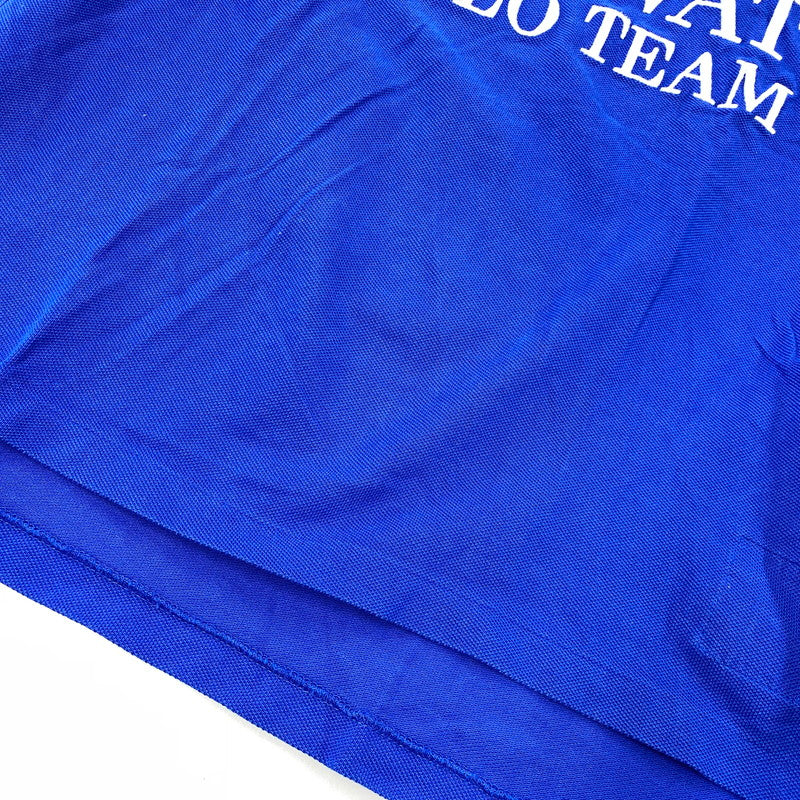 【中古品】【メンズ】 POLO RALPH LAUREN ポロ・ラルフローレン BLACKWATCH POLO TEAM POLO SHIRT ブラックウォッチ ポロチーム ポロシャツ 半袖 147-261024-ms-22-izu サイズ：S カラー：ブルー 万代Net店