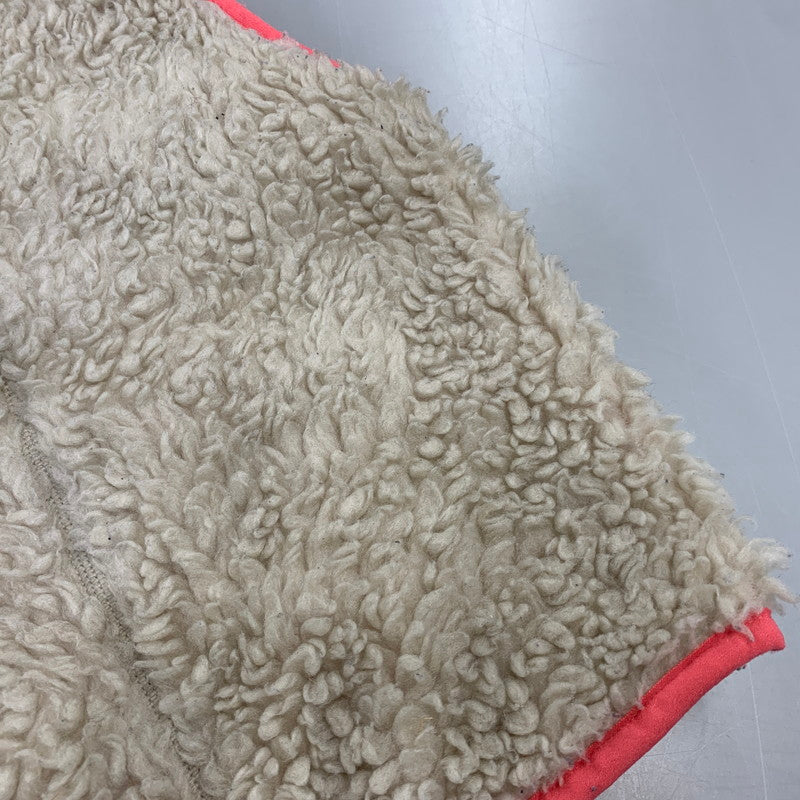 【中古品】【キッズ】 PATAGONIA パタゴニア 61035FA16 BABY RETRO-X VEST ベビー レトロX ベスト アウター 173-261026-yn-12-izu サイズ：12-18M カラー：ベージュ/ピンク 万代Net店