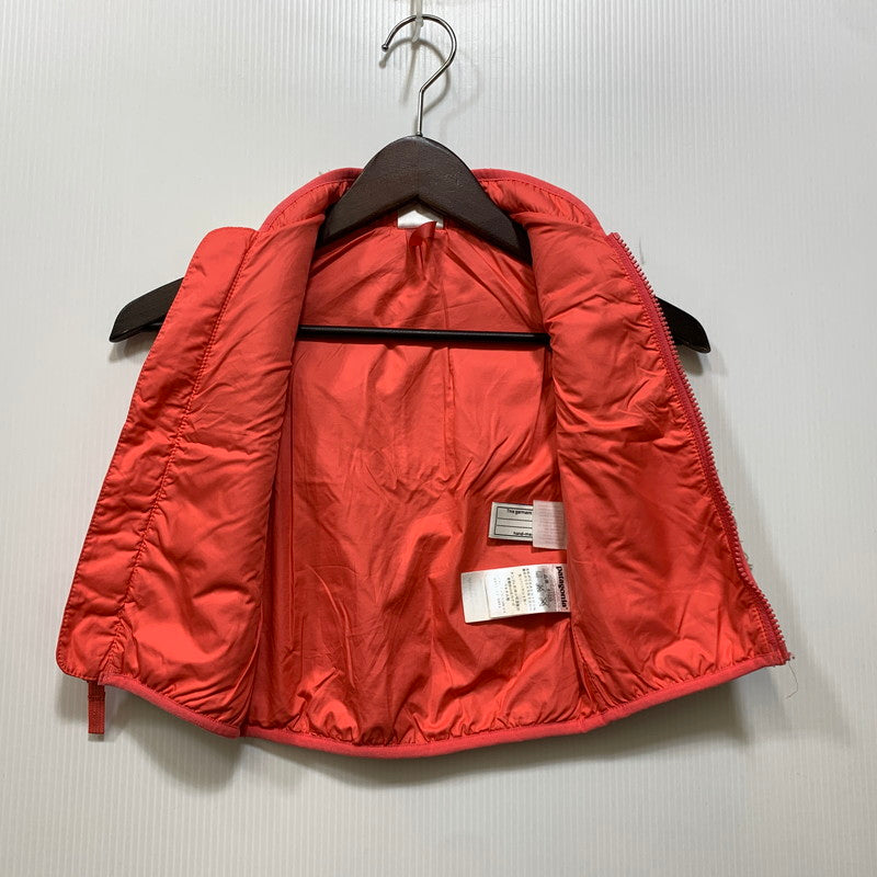 【中古品】【キッズ】 PATAGONIA パタゴニア 61035FA16 BABY RETRO-X VEST ベビー レトロX ベスト アウター 173-261026-yn-12-izu サイズ：12-18M カラー：ベージュ/ピンク 万代Net店