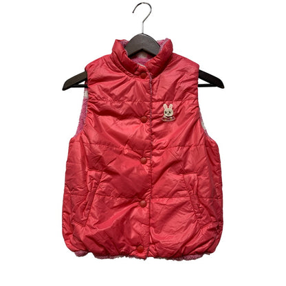 【中古品】【キッズ】 MIKI HOUSE ミキハウス 13-5708-675-63 中綿 VEST ベスト アウター 173-261026-yn-11-izu サイズ：130 カラー：ピンク 万代Net店