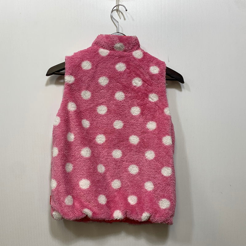 【中古品】【キッズ】 MIKI HOUSE ミキハウス 13-5708-675-63 中綿 VEST ベスト アウター 173-261026-yn-11-izu サイズ：130 カラー：ピンク 万代Net店
