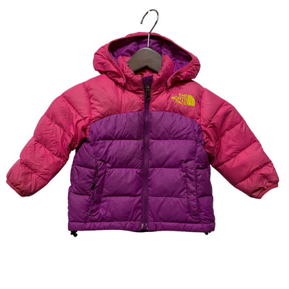 【中古品】【キッズ】 THE NORTH FACE ザ・ノースフェイス NDB91207 アコンカグア　フーディ　アウター 173-261026-yn-10-izu サイズ：80 カラー：ピンク/パープル 万代Net店