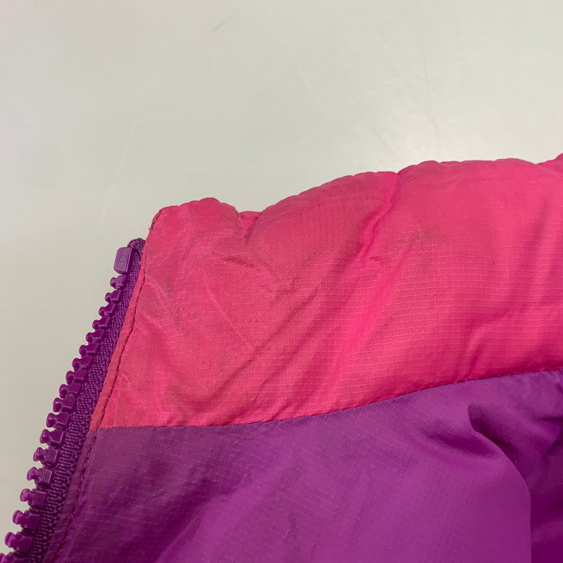 【中古品】【キッズ】 THE NORTH FACE ザ・ノースフェイス NDB91207 アコンカグア　フーディ　アウター 173-261026-yn-10-izu サイズ：80 カラー：ピンク/パープル 万代Net店