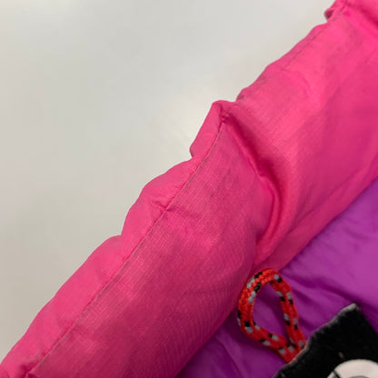 【中古品】【キッズ】 THE NORTH FACE ザ・ノースフェイス NDB91207 アコンカグア　フーディ　アウター 173-261026-yn-10-izu サイズ：80 カラー：ピンク/パープル 万代Net店
