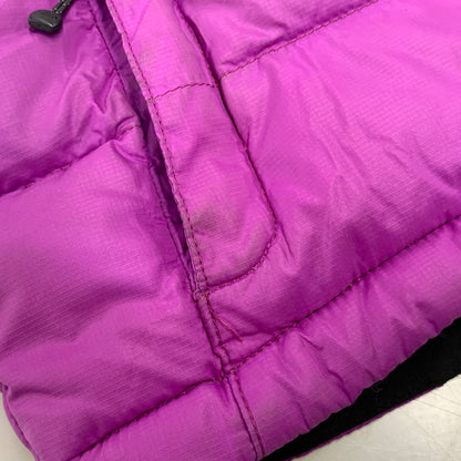 【中古品】【キッズ】 THE NORTH FACE ザ・ノースフェイス NDB91207 アコンカグア　フーディ　アウター 173-261026-yn-10-izu サイズ：80 カラー：ピンク/パープル 万代Net店