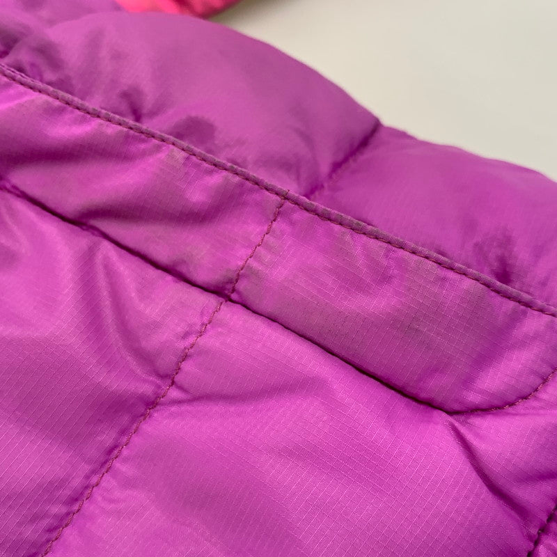 【中古品】【キッズ】 THE NORTH FACE ザ・ノースフェイス NDB91207 アコンカグア　フーディ　アウター 173-261026-yn-10-izu サイズ：80 カラー：ピンク/パープル 万代Net店