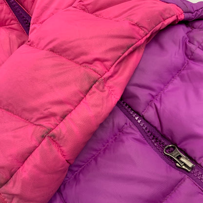 【中古品】【キッズ】 THE NORTH FACE ザ・ノースフェイス NDB91207 アコンカグア　フーディ　アウター 173-261026-yn-10-izu サイズ：80 カラー：ピンク/パープル 万代Net店