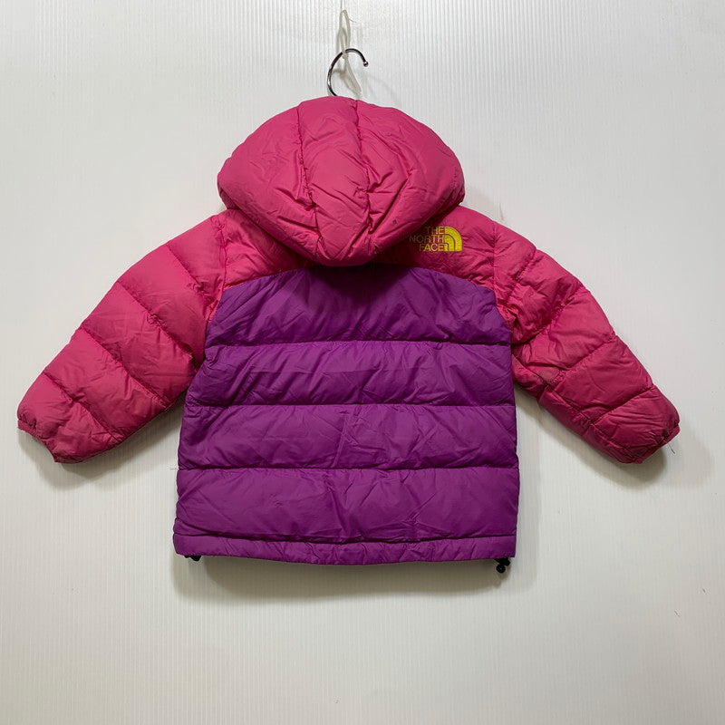 【中古品】【キッズ】 THE NORTH FACE ザ・ノースフェイス NDB91207 アコンカグア　フーディ　アウター 173-261026-yn-10-izu サイズ：80 カラー：ピンク/パープル 万代Net店