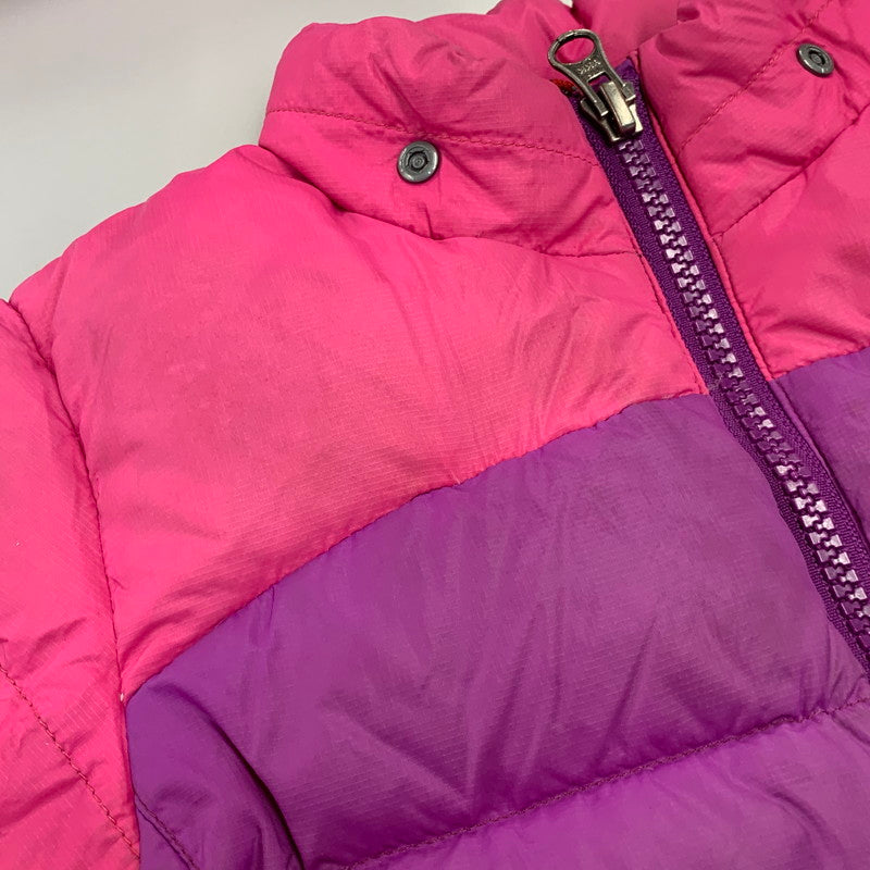 【中古品】【キッズ】 THE NORTH FACE ザ・ノースフェイス NDB91207 アコンカグア　フーディ　アウター 173-261026-yn-10-izu サイズ：80 カラー：ピンク/パープル 万代Net店