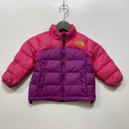 【中古品】【キッズ】 THE NORTH FACE ザ・ノースフェイス NDB91207 アコンカグア　フーディ　アウター 173-261026-yn-10-izu サイズ：80 カラー：ピンク/パープル 万代Net店