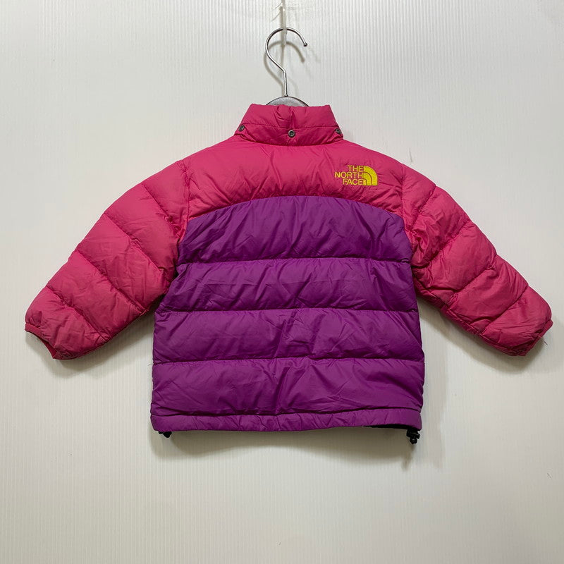 【中古品】【キッズ】 THE NORTH FACE ザ・ノースフェイス NDB91207 アコンカグア　フーディ　アウター 173-261026-yn-10-izu サイズ：80 カラー：ピンク/パープル 万代Net店
