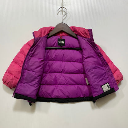 【中古品】【キッズ】 THE NORTH FACE ザ・ノースフェイス NDB91207 アコンカグア　フーディ　アウター 173-261026-yn-10-izu サイズ：80 カラー：ピンク/パープル 万代Net店
