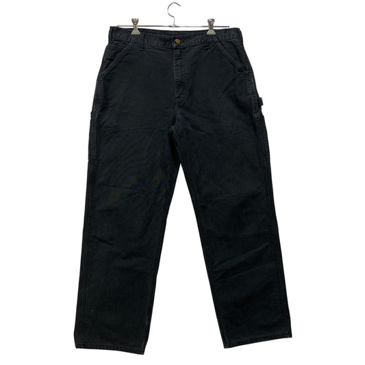【中古品】【メンズ】 CARHARTT カーハート B11 BLK DUCK PAINTER PANTS ダック ペインター パンツ ボトムス ズボン 157-261019-cs-12-izu サイズ：36×32 カラー：ブラック 万代Net店